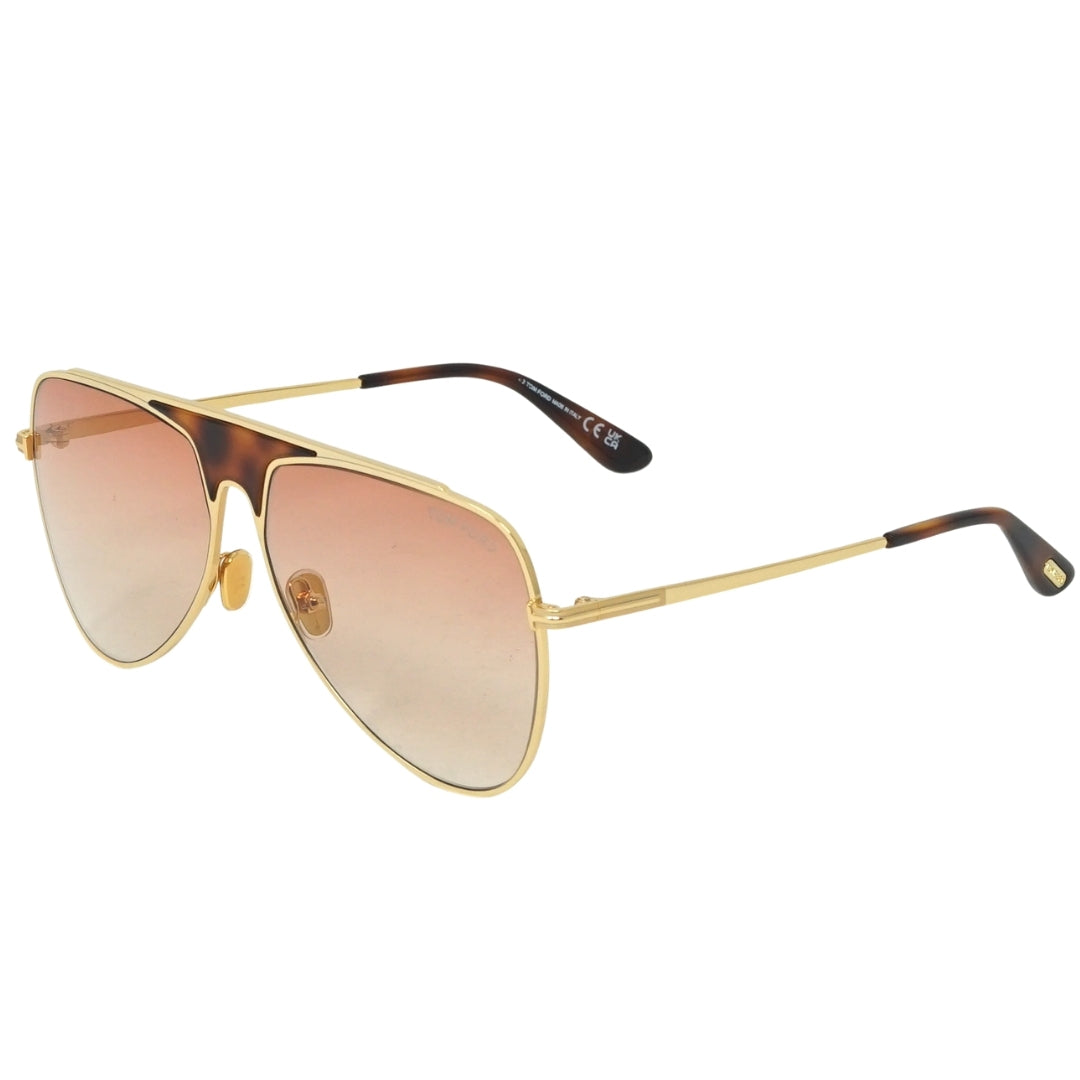 Tom Ford Ethan Ft0935 30T Gold Sunglasses