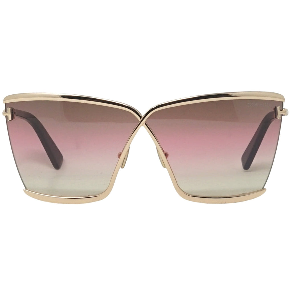 Tom Ford Elle Ft0936 28F Shiny Rose Gold Sunglasses