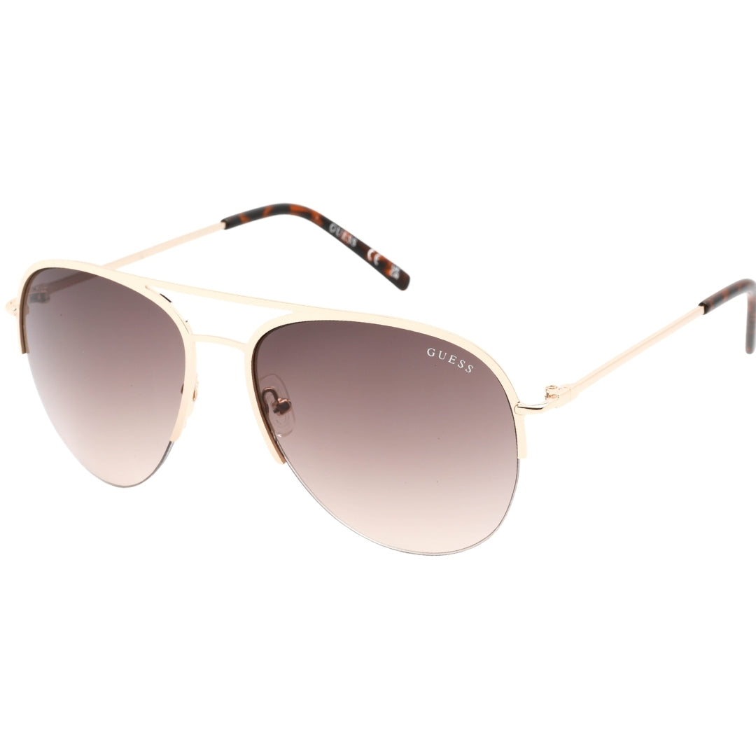 Guess Gf0224 32F Gold Sunglasses GF0224 32F