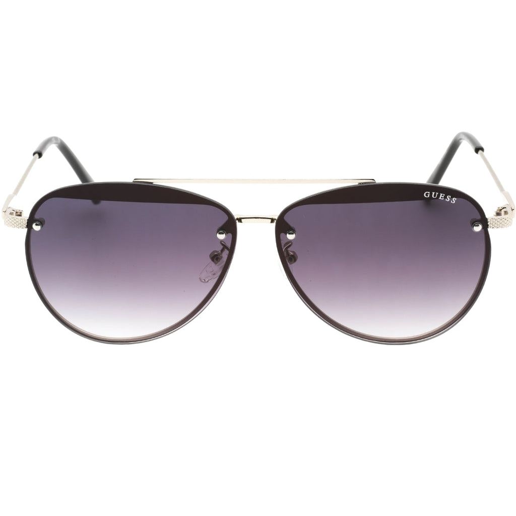 Guess Gf0386 10B Silver Sunglasses GF0386 10B