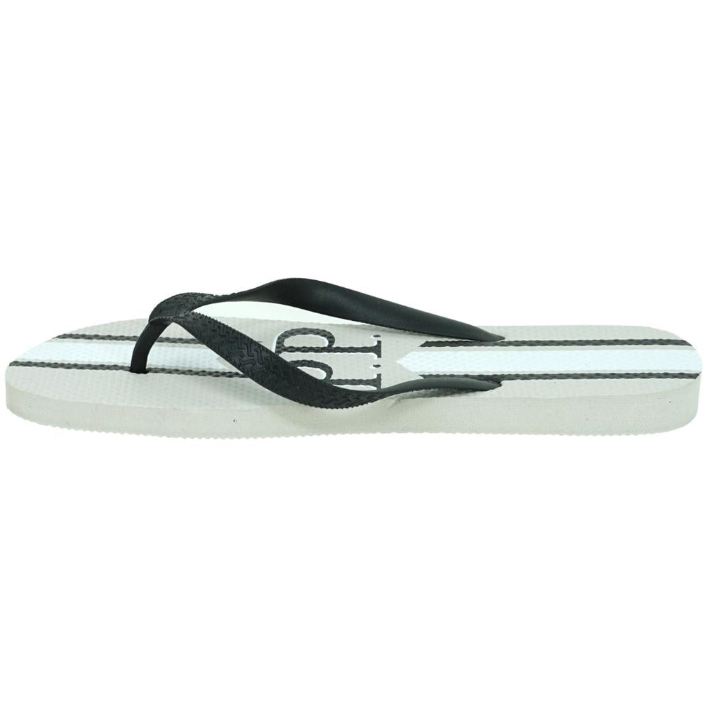 Philipp Plein Pp Logo Grey Flip Flops IMPS903 94 41