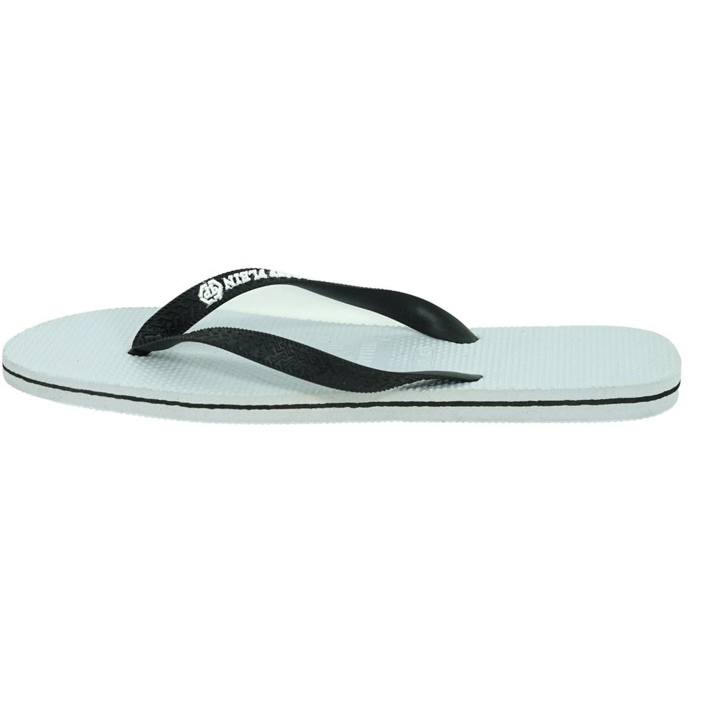 Philipp Plein Brand Logo White Flip Flops IMPS904 01B 41