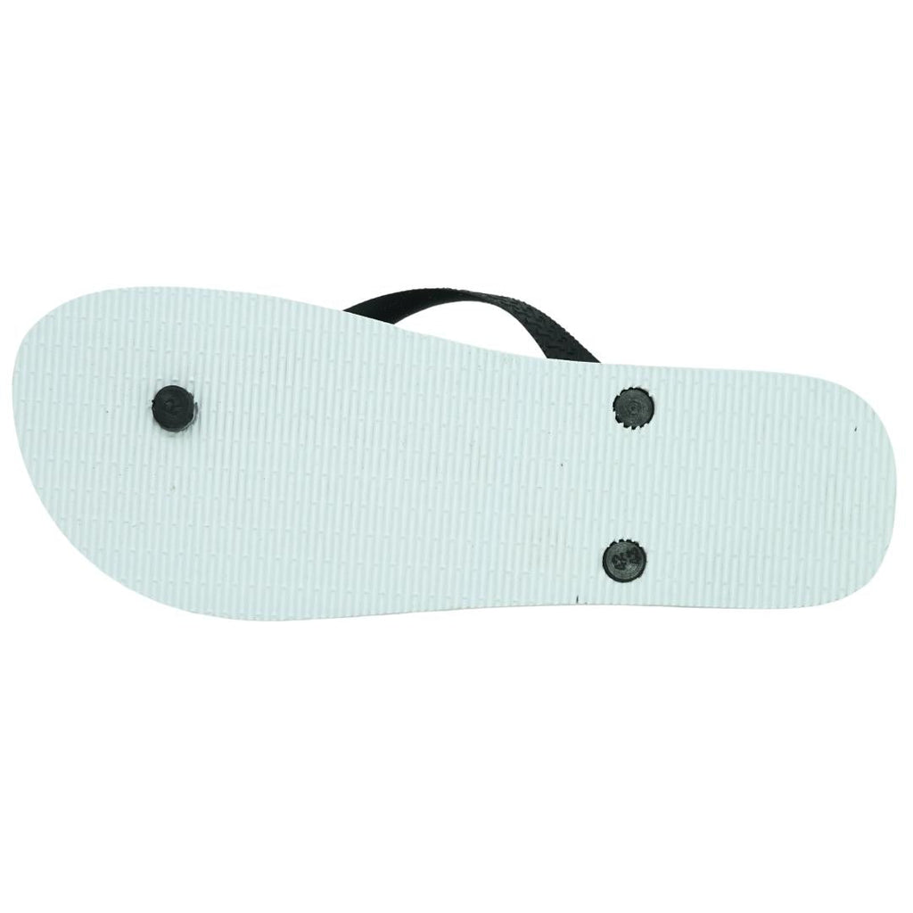 Philipp Plein Brand Logo White Flip Flops IMPS904 01B 41