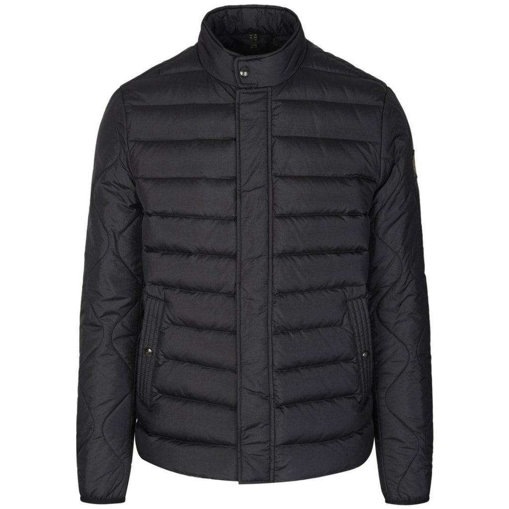 Belstaff Insulator Black Hooded Down Jacket Insulator Black