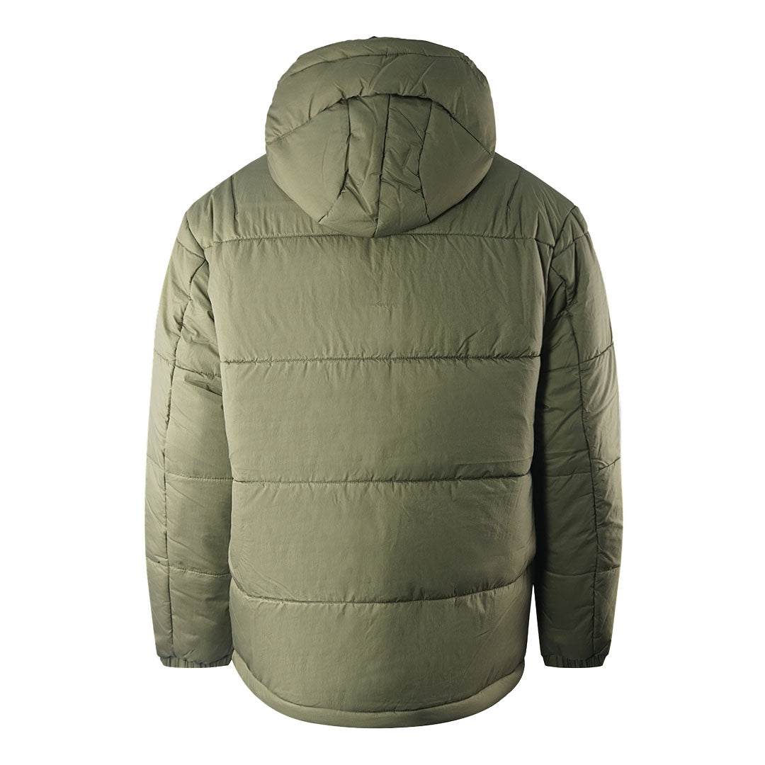 Fred Perry Uniform Green Primaloft Isulated Hooded Jacket J4588 Q55