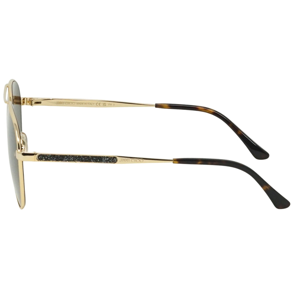 Jimmy Choo Jimena 06J Gold Sunglasses