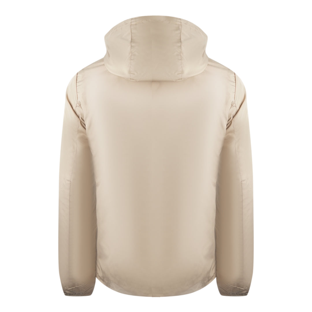 Aquascutum London Logo Beige Active Windbreaker Jacket