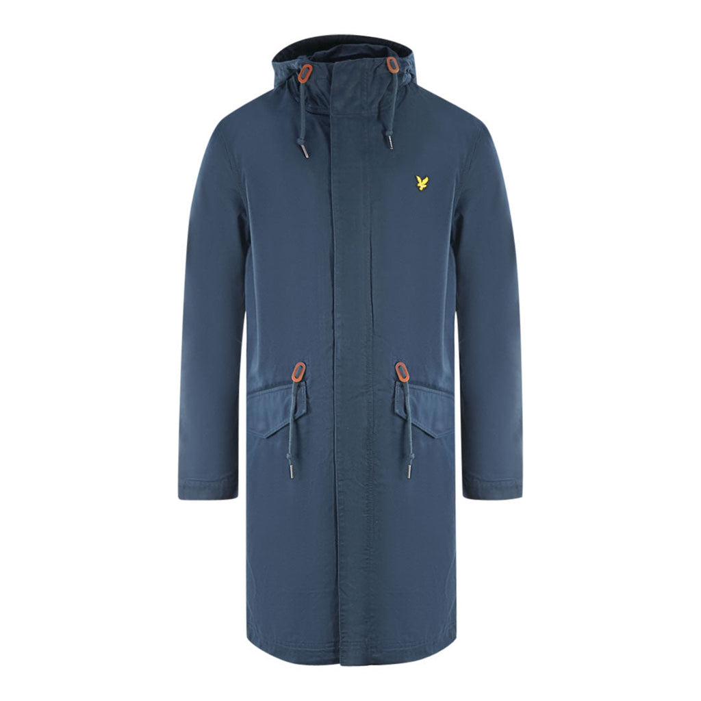 Lyle Scott Fishtail Parka Navy Blue Jacket