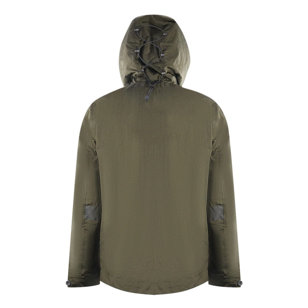 Lyle Scott Plain Hooded Green Jacket