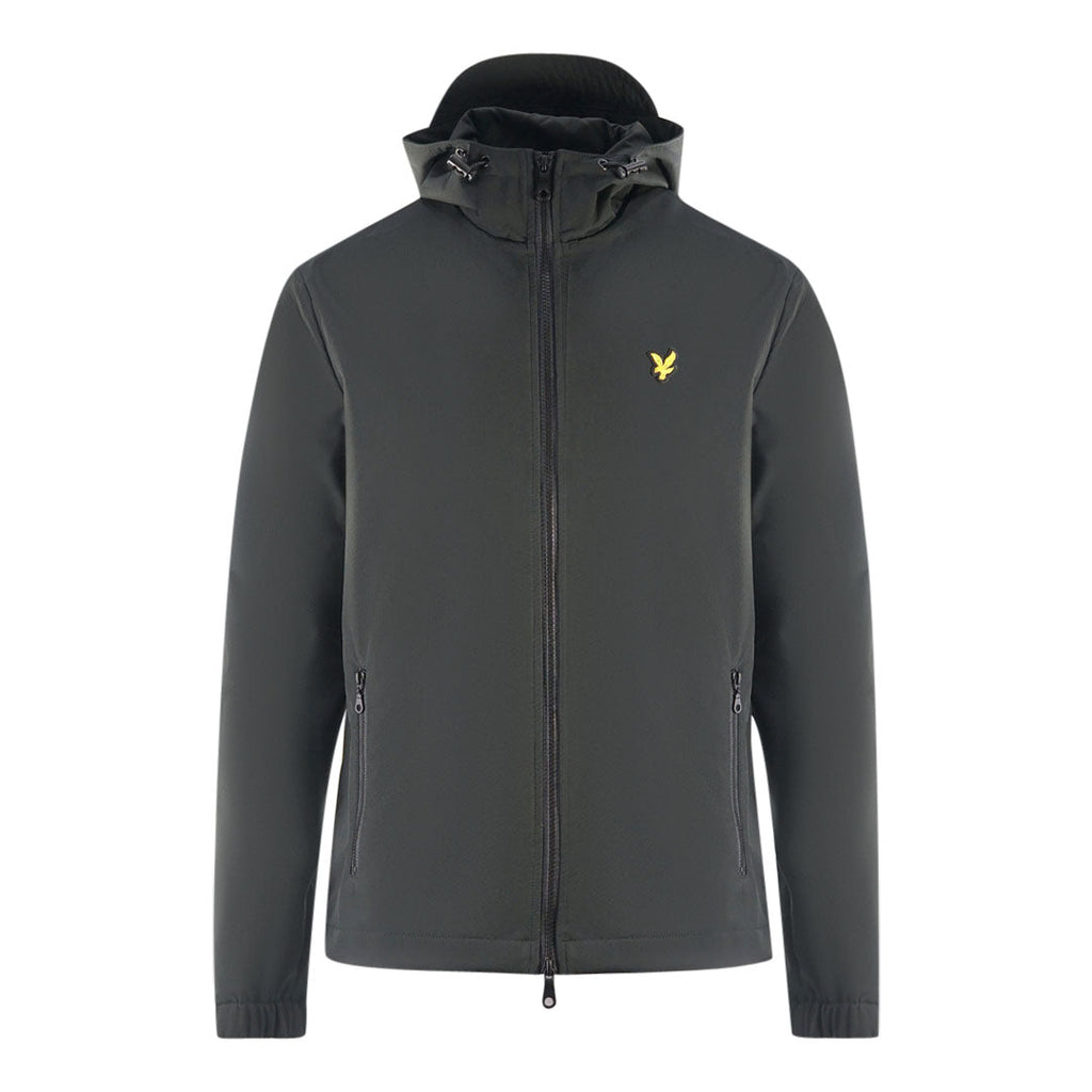 Lyle Scott Texture Shell Black Jacket
