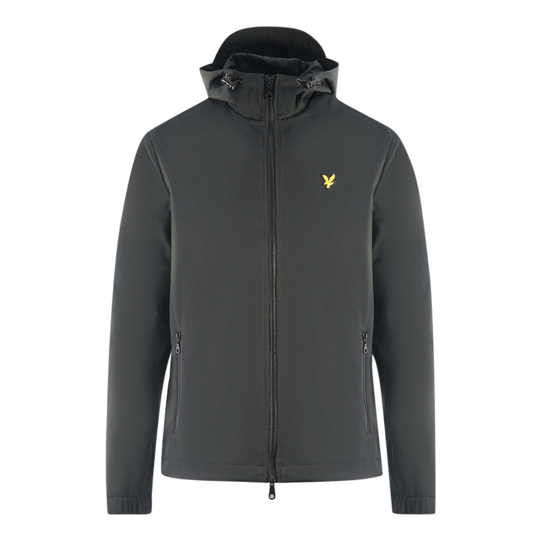 Lyle Scott Texture Shell Black Jacket