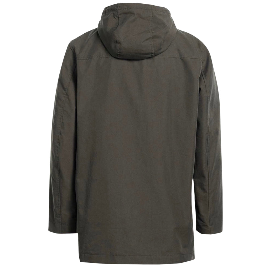 Lyle Scott Golden Eagle Logo Plain Hooded Green Jacket