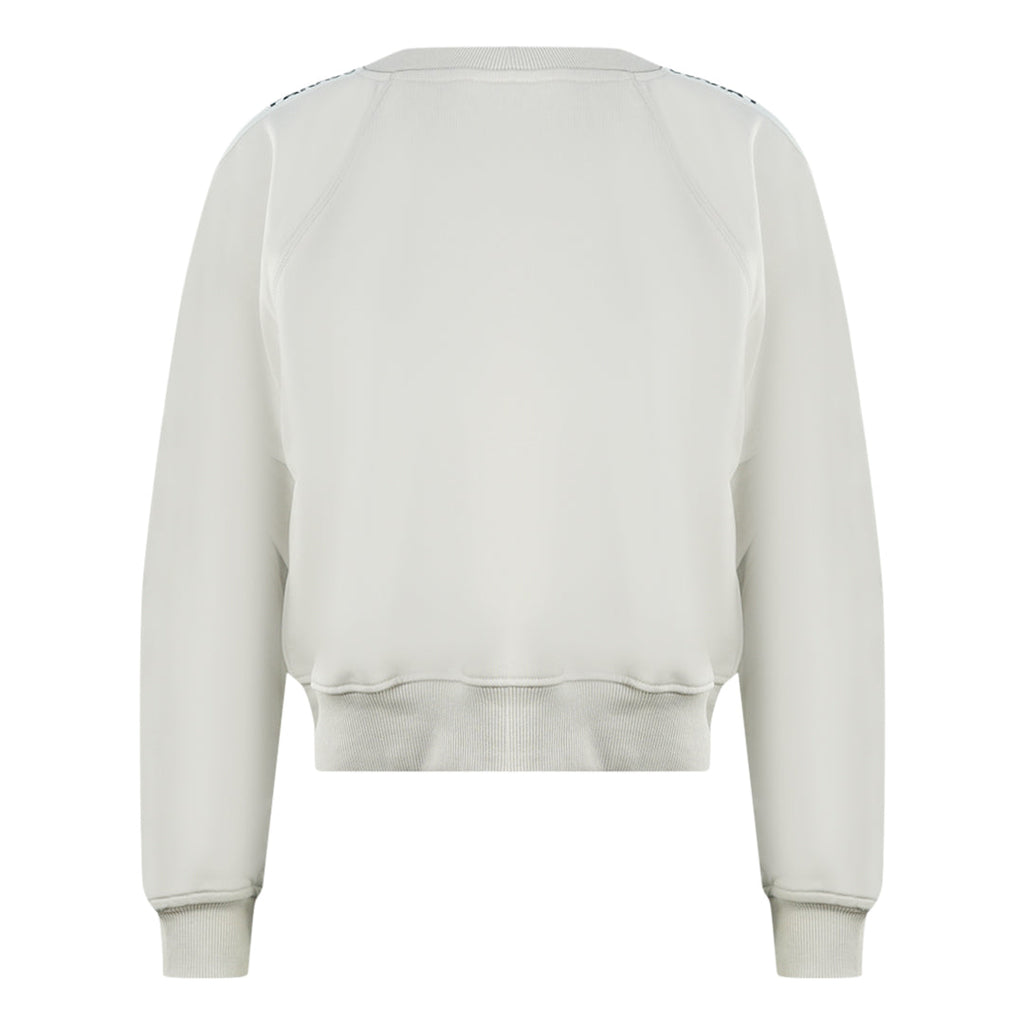 Parajumpers Lauk Brand Logo Taped Sleeve Birch Jumper