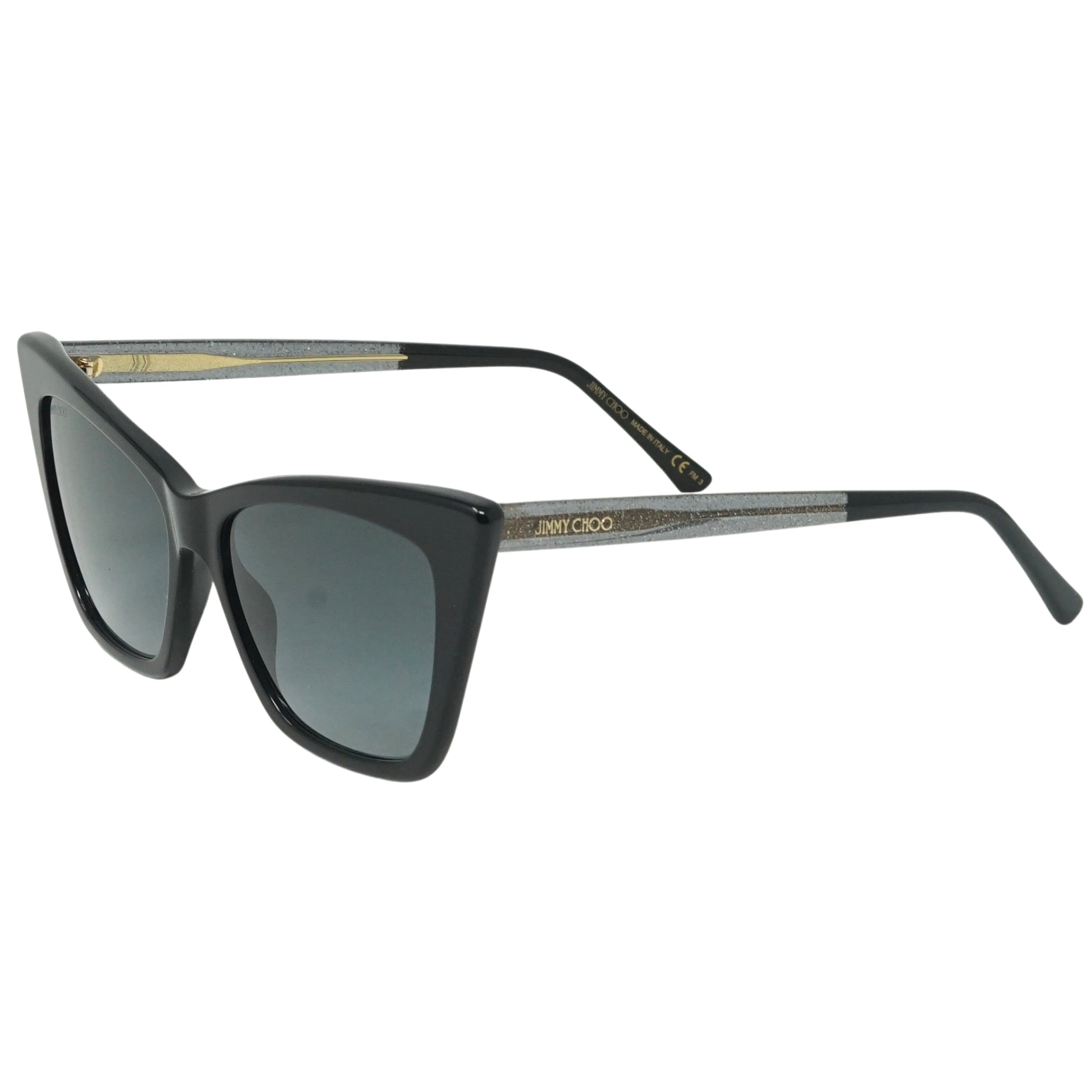 Jimmy Choo Lucine 807 Black Sunglasses