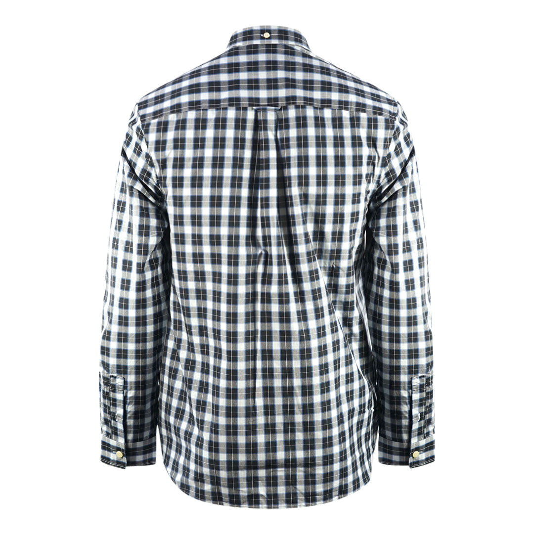 Lyle & Scott Jet Black Long Sleeved Poplin Shirt LW1309V W625