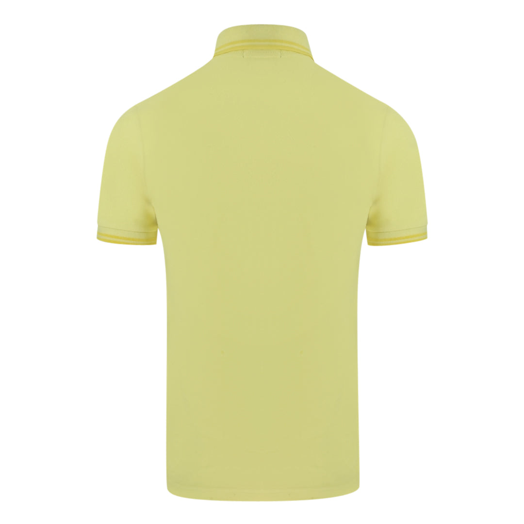 Fred Perry Twin Tipped Collar M12 I99 Yellow Polo Shirt M12 I99