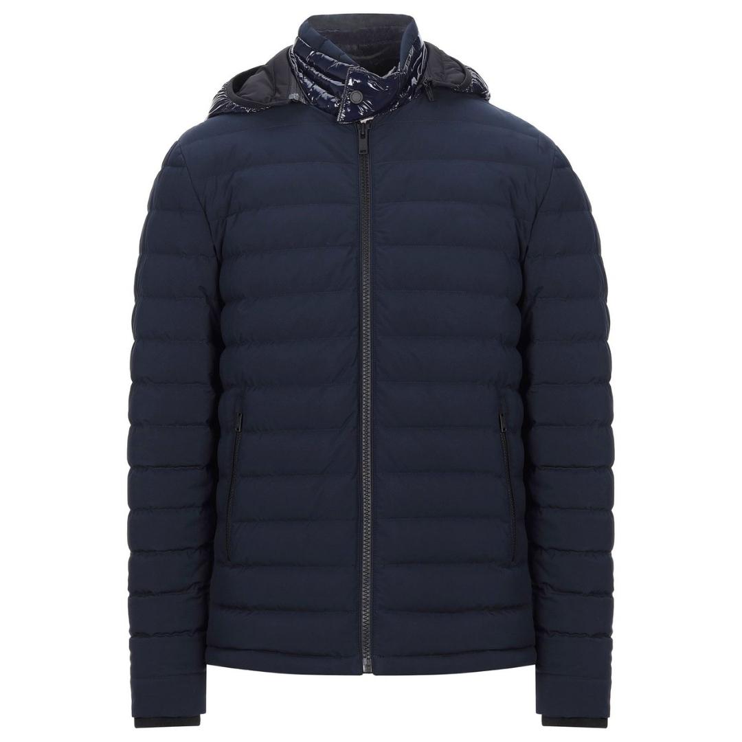 Moose Knuckles Rock 2 Navy Blue Down Jacket M30MJ105 878
