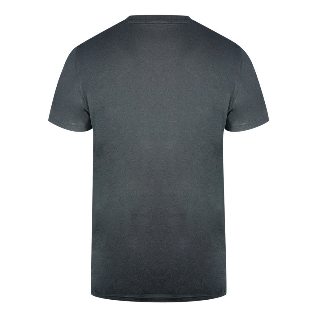 Fred Perry M6717 102 V Neck Black T Shirt M6717 102