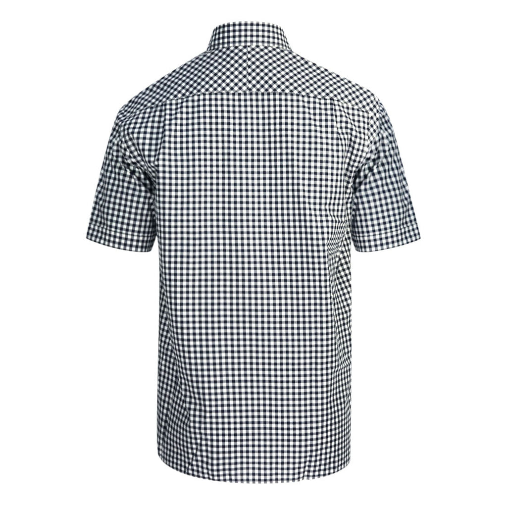 Fred Perry M9604 266 Gingham Blue Casual Shirt M9604 266