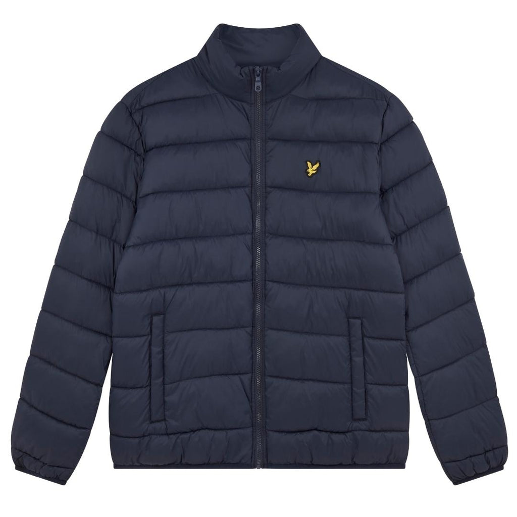Lyle Scott Branded Dark Navy Short Jacket