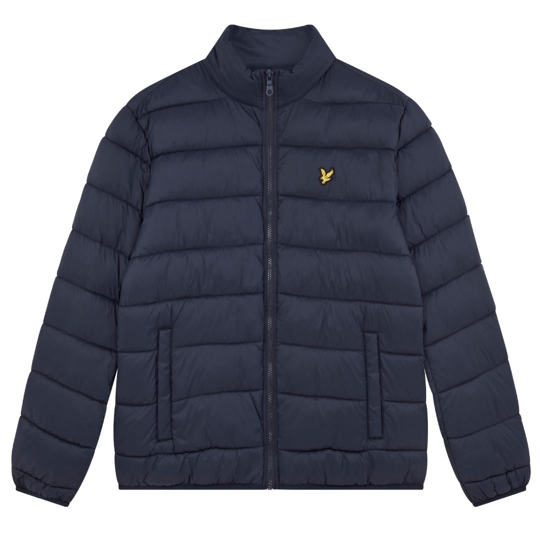 Lyle Scott Branded Dark Navy Short Jacket