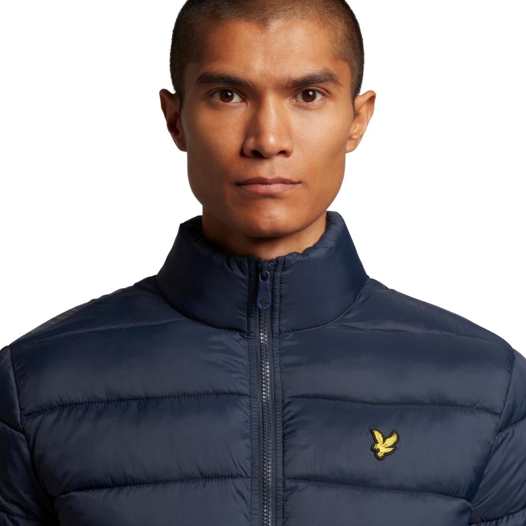 Lyle Scott Branded Dark Navy Short Jacket
