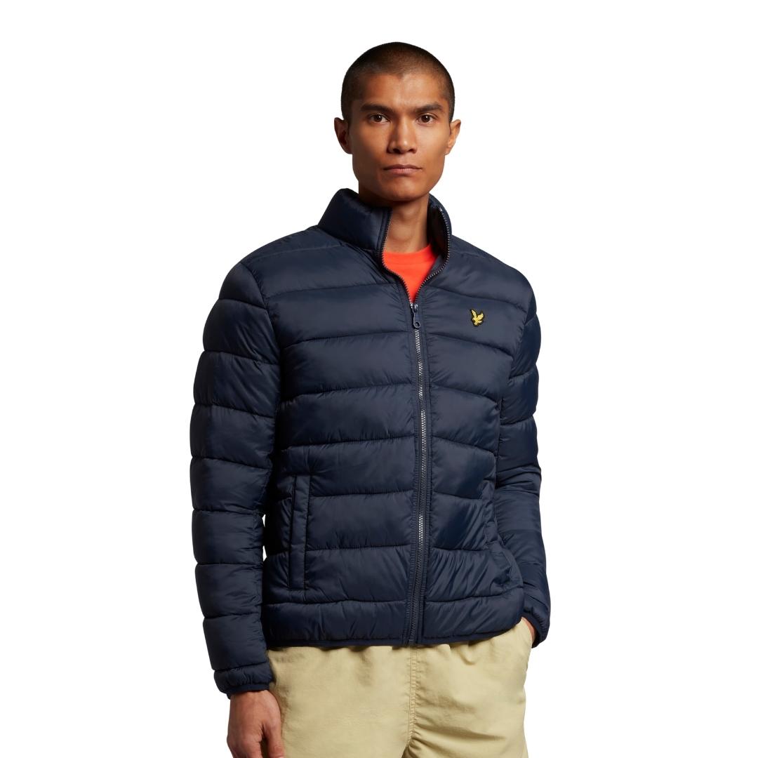 Lyle Scott Branded Dark Navy Short Jacket