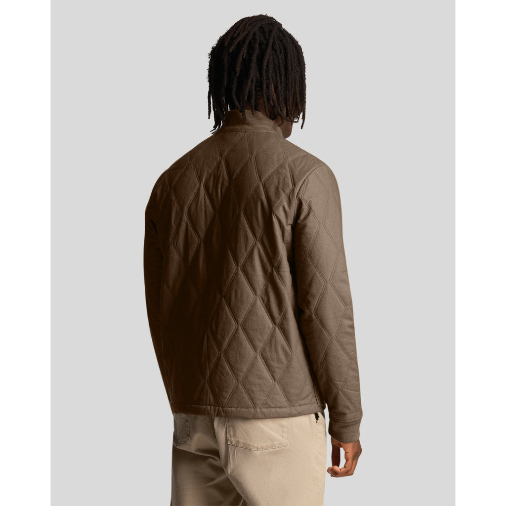 Lyle & Scott Branded Linden Khaki Short Lightweight Jacket JK1917V X080