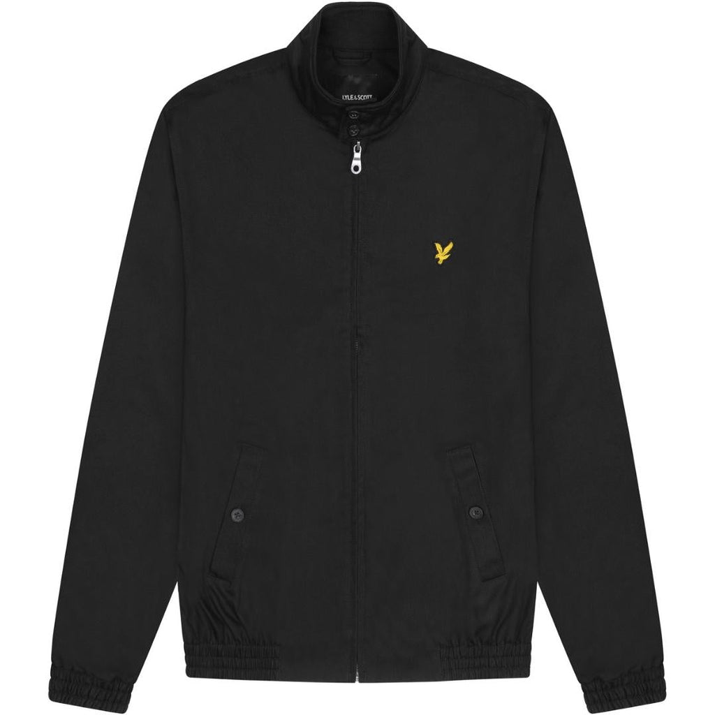Lyle & Scott Branded Black Short Zip-Up Jacket JK462VC Z865