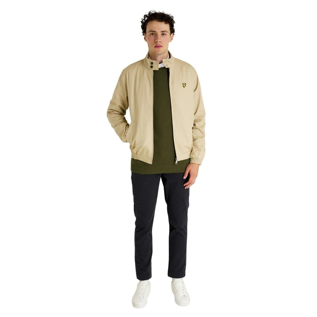 Lyle Scott Crew Neck Lambswool Olive Blend Jumper