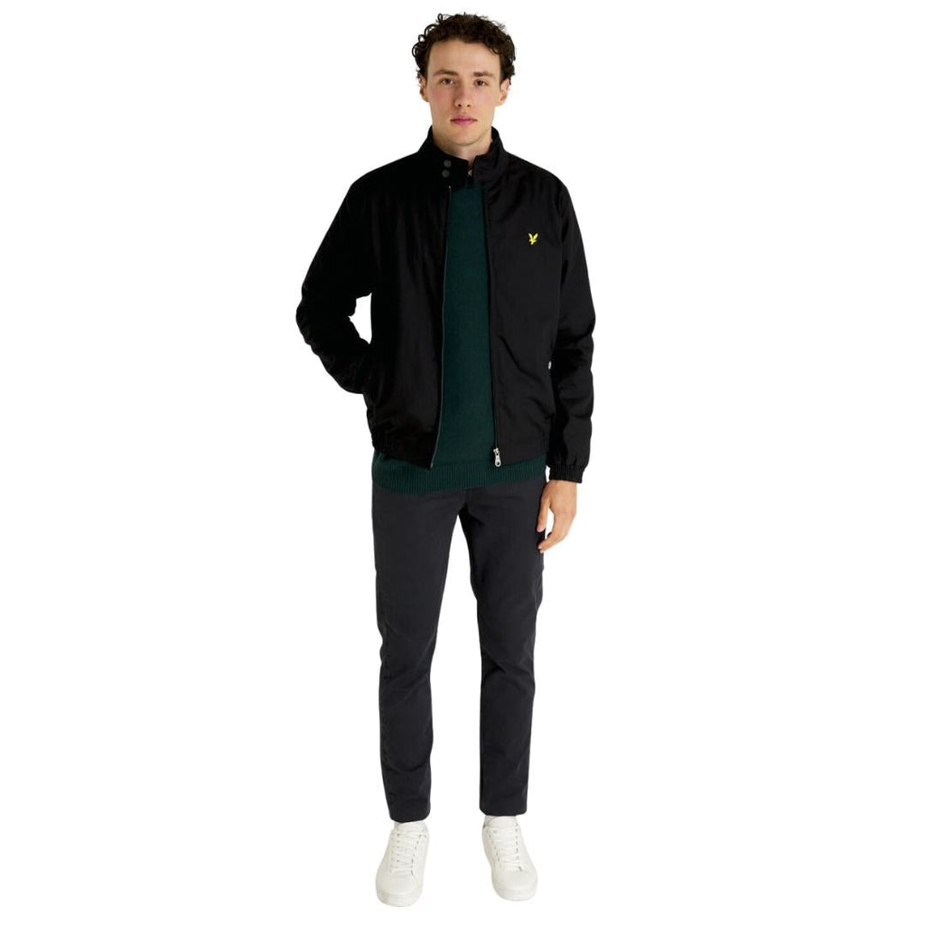 Lyle Scott Crew Neck Lambswool Dark Green Blend Jumper