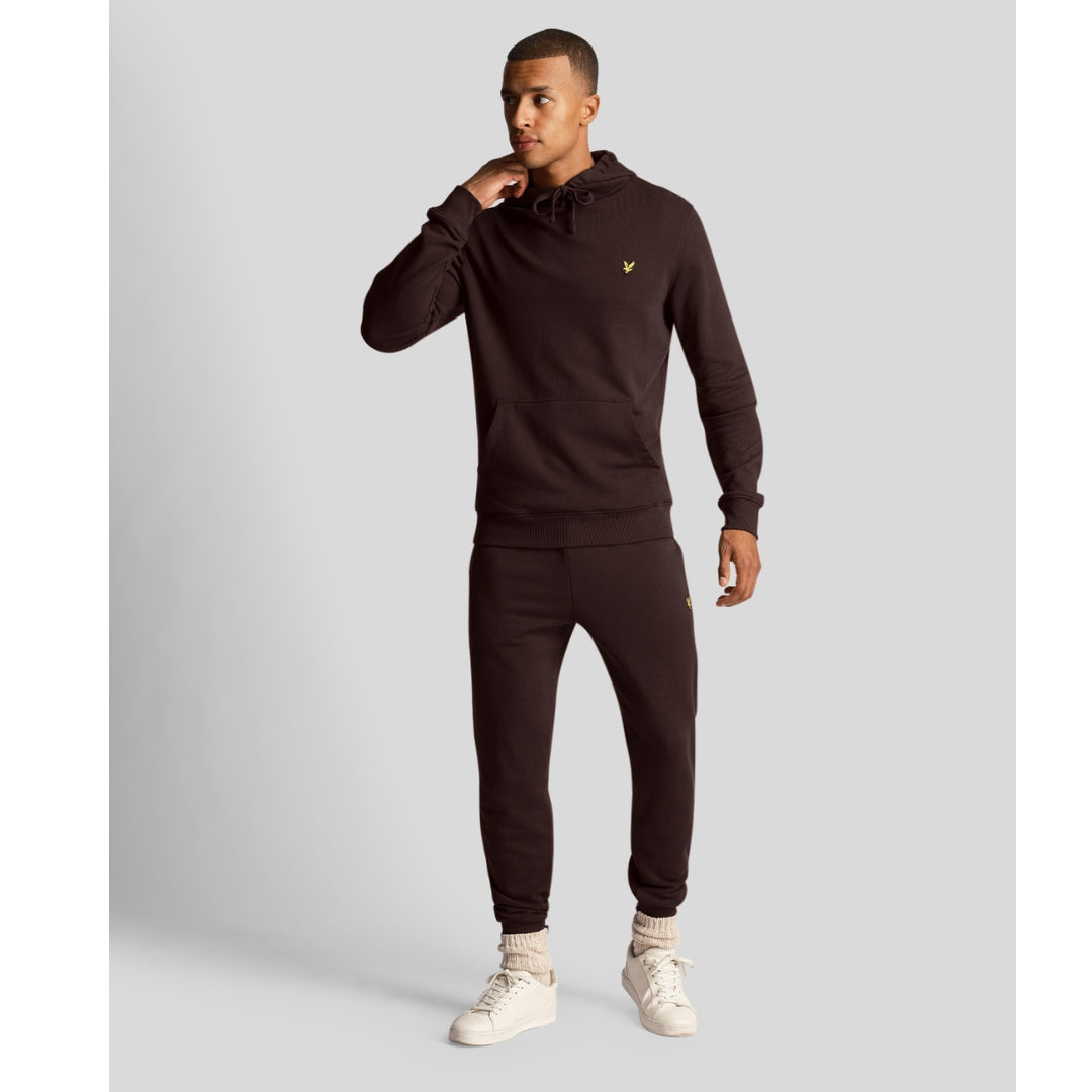 Lyle Scott Branded Sediment Pull Over Hoodie