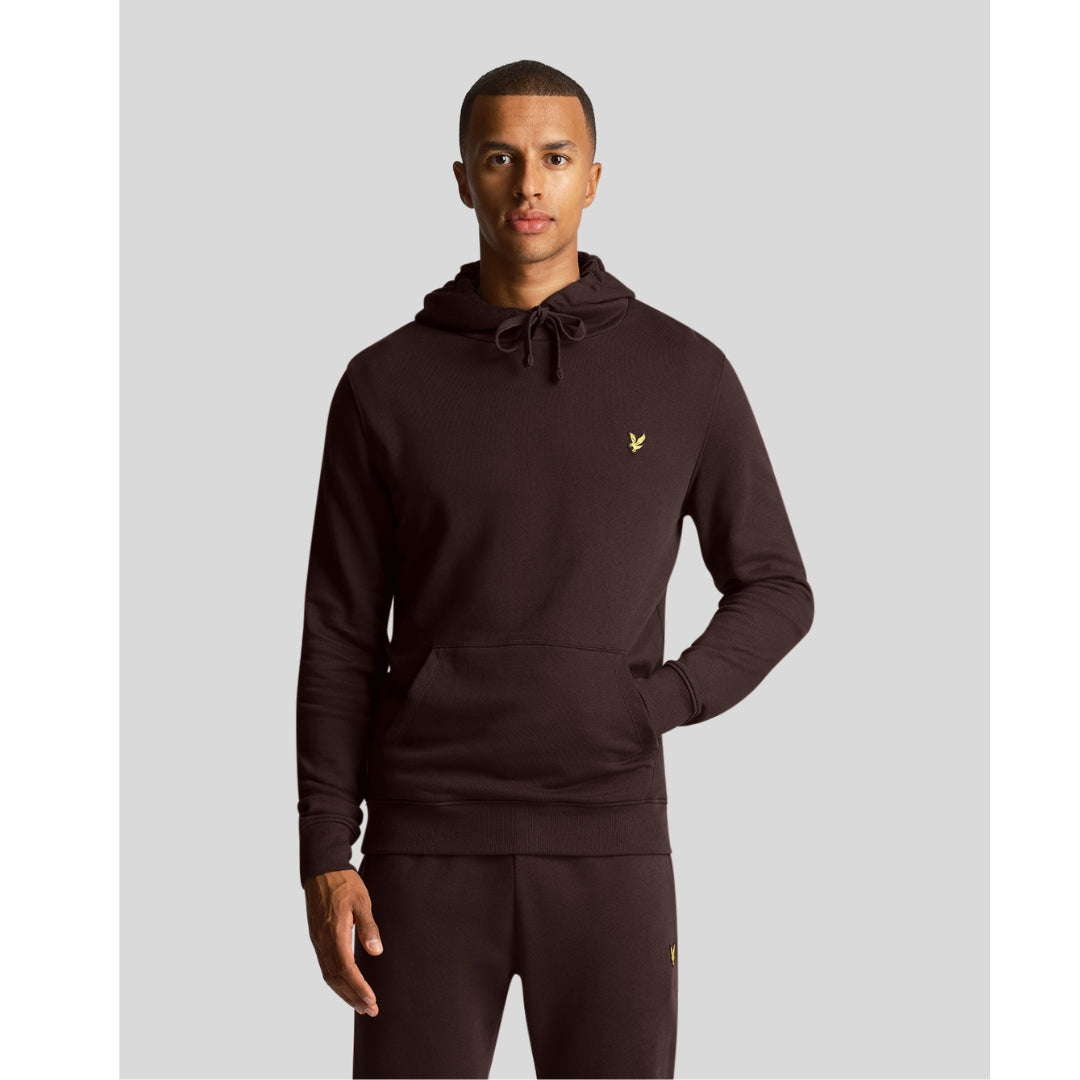 Lyle Scott Branded Sediment Pull Over Hoodie