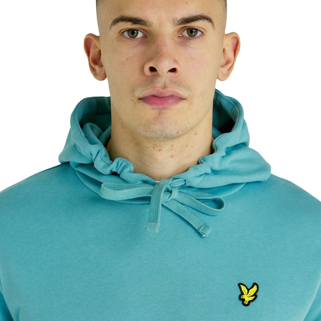 Lyle Scott Branded Alpine Sky Pull Over Hoodie