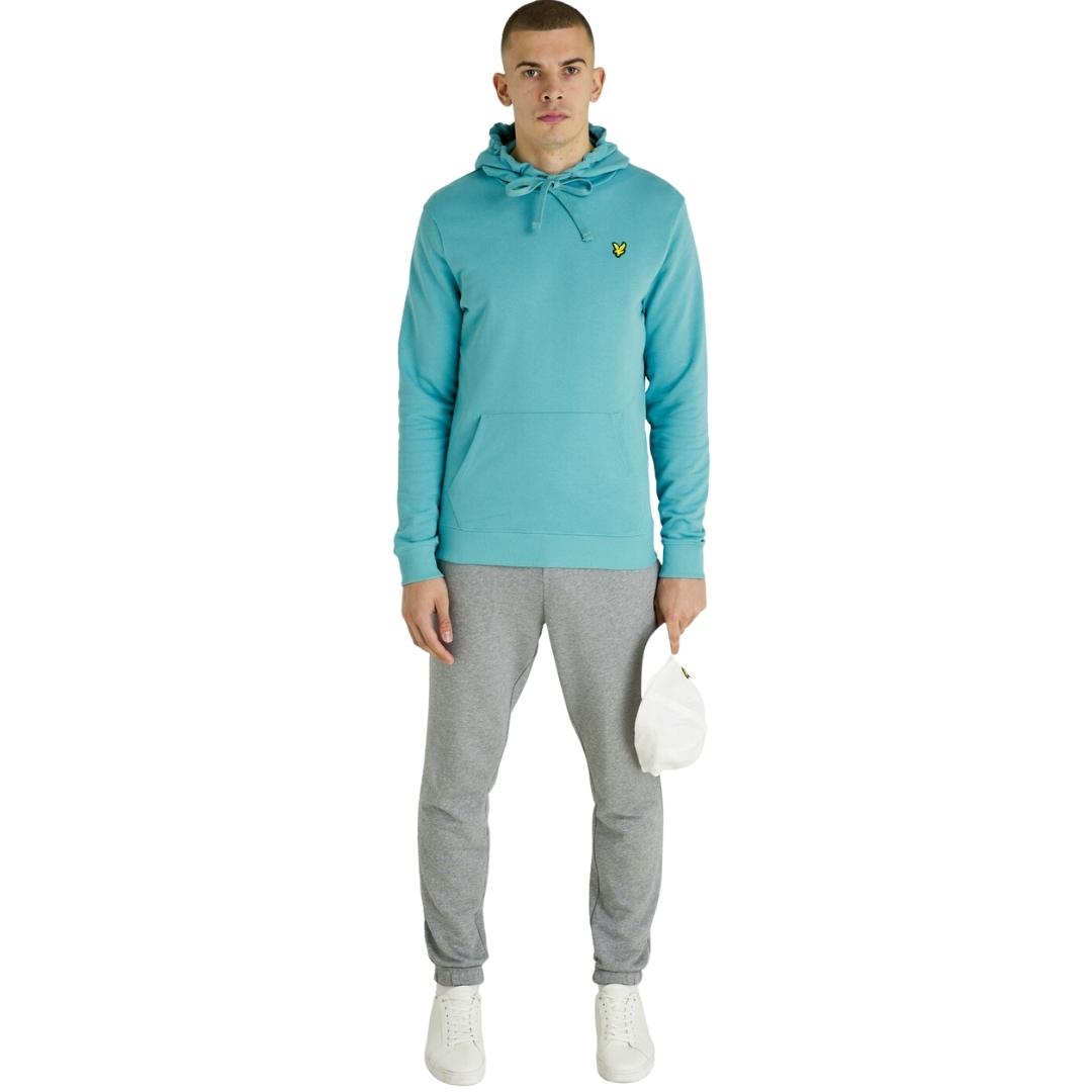 Lyle Scott Branded Alpine Sky Pull Over Hoodie