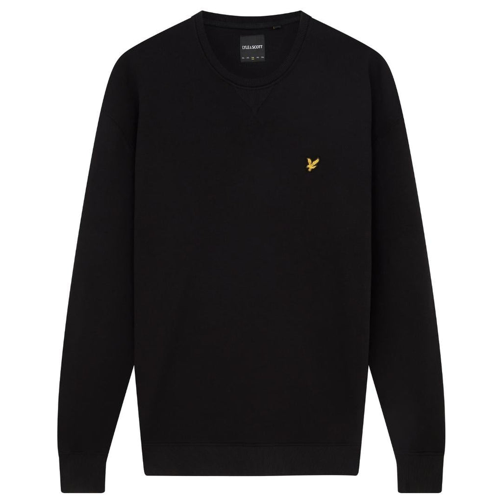 Lyle Scott Branded Black Pull Over Jumper
