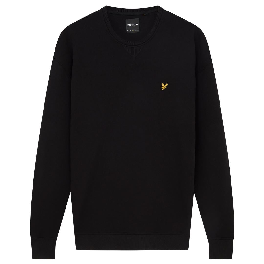 Lyle Scott Branded Black Pull Over Jumper