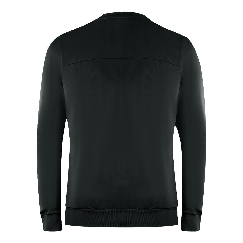 Lyle Scott V Neck Colour Block Midlay Black Jumper