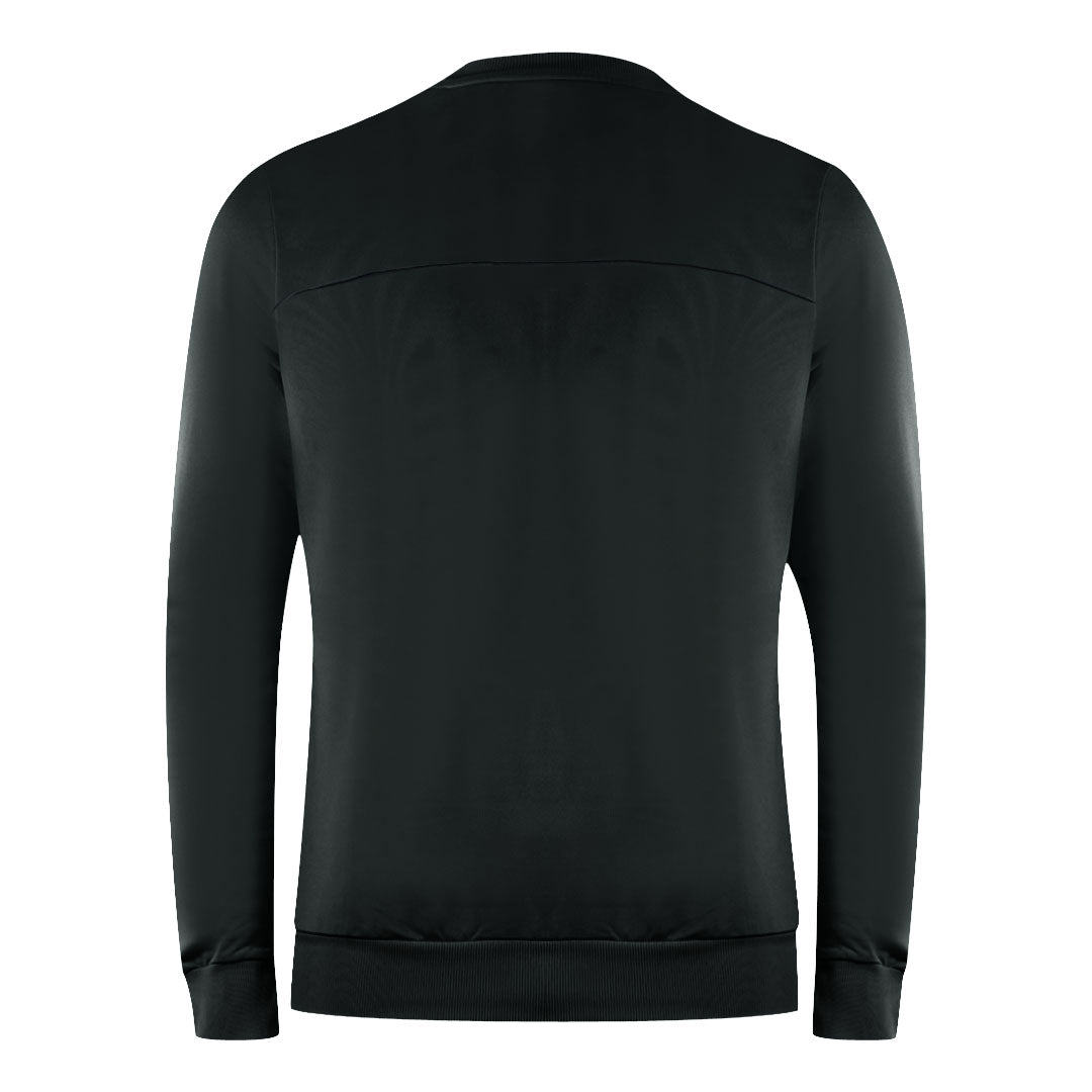Lyle Scott V Neck Colour Block Midlay Black Jumper