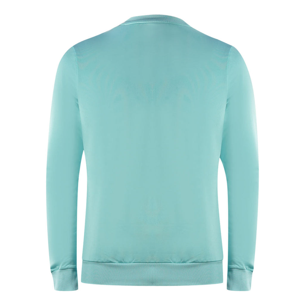 Lyle Scott Golf Tech Crew Neck Pale Marine Jumper