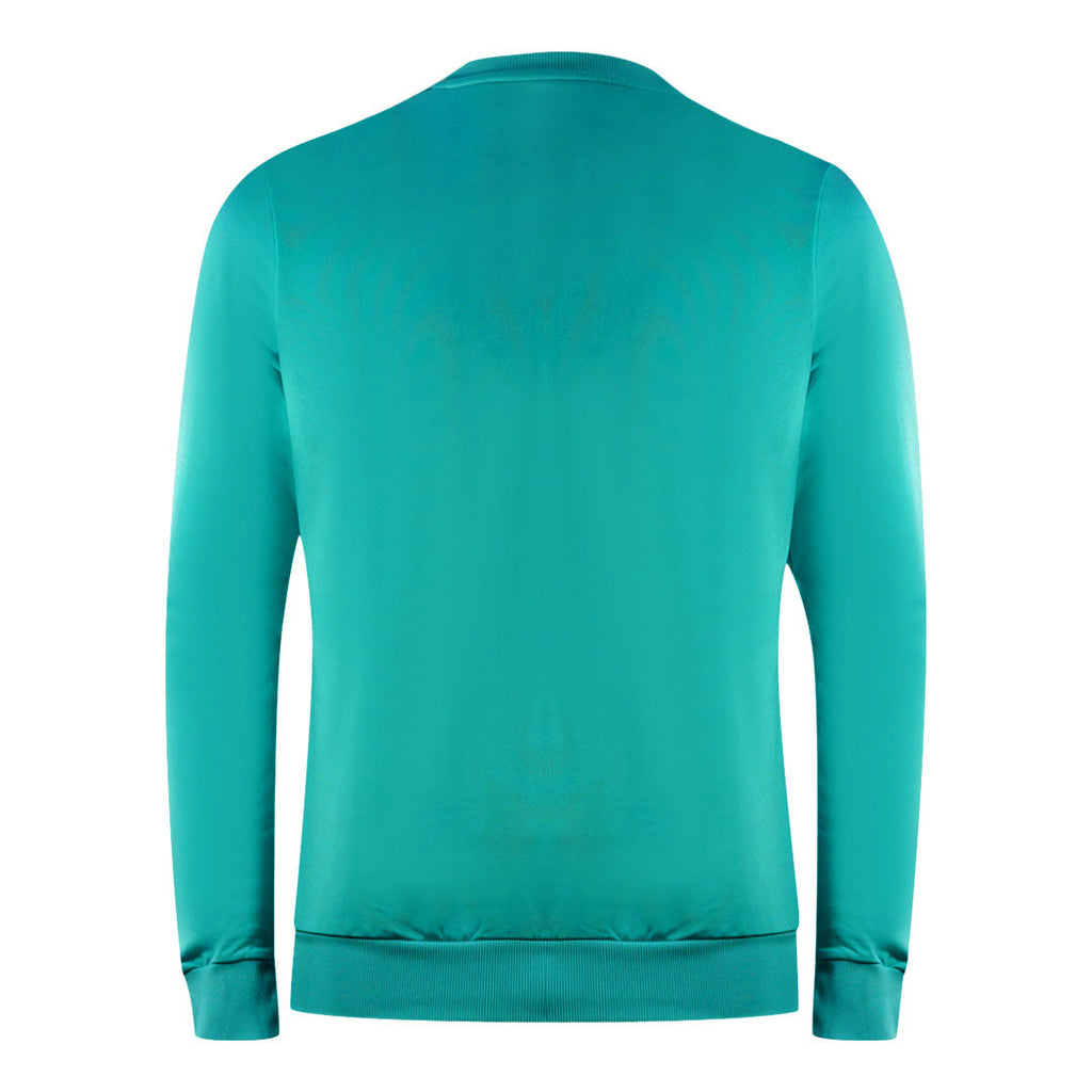 Lyle Scott Golf Tech Crew Neck Teal Green Jumper