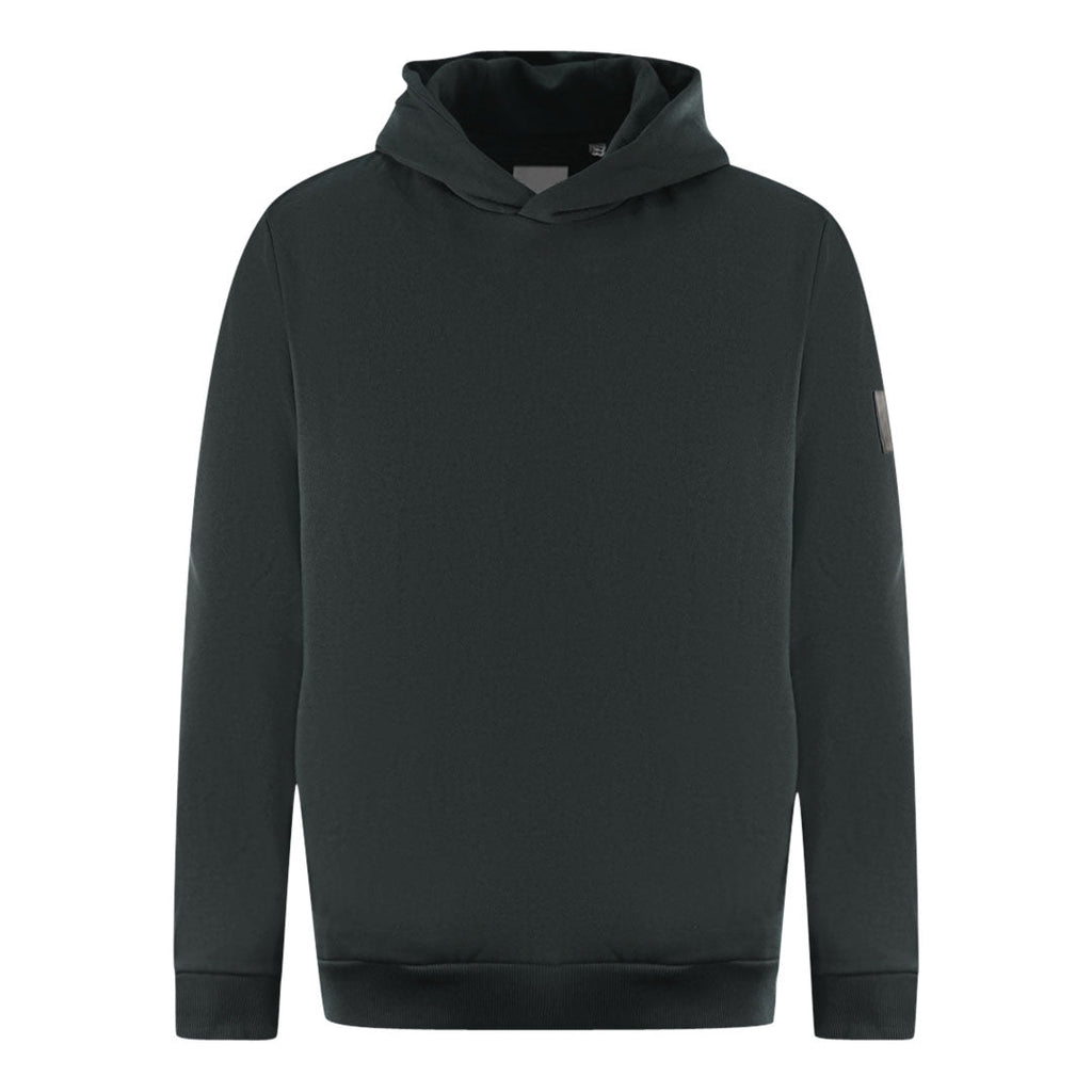 Lyle Scott Plain Black Pull Over Hoodie