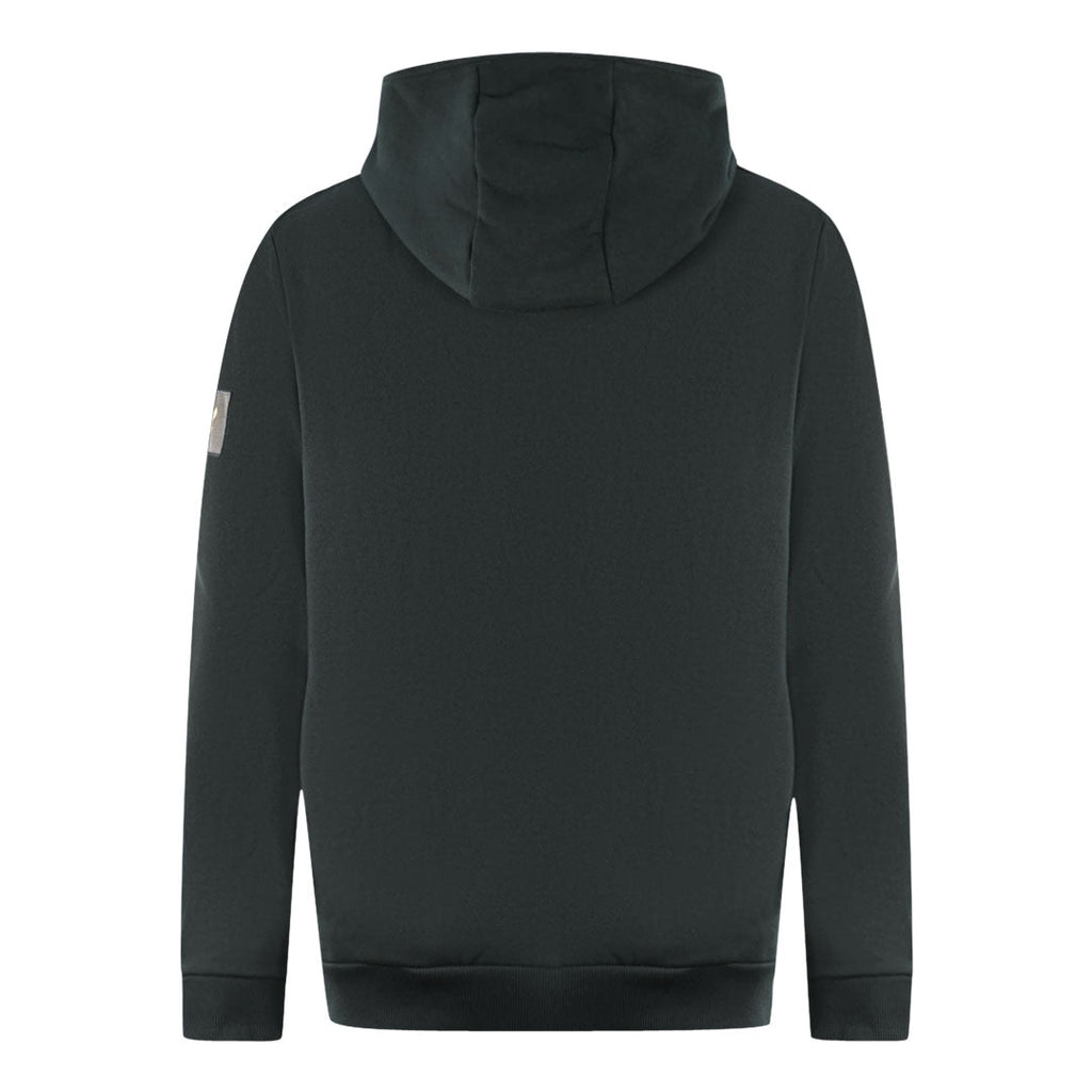 Lyle Scott Plain Black Pull Over Hoodie