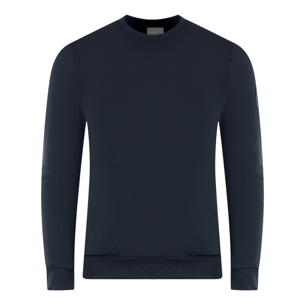 Lyle Scott Dark Navy Plain Jumper