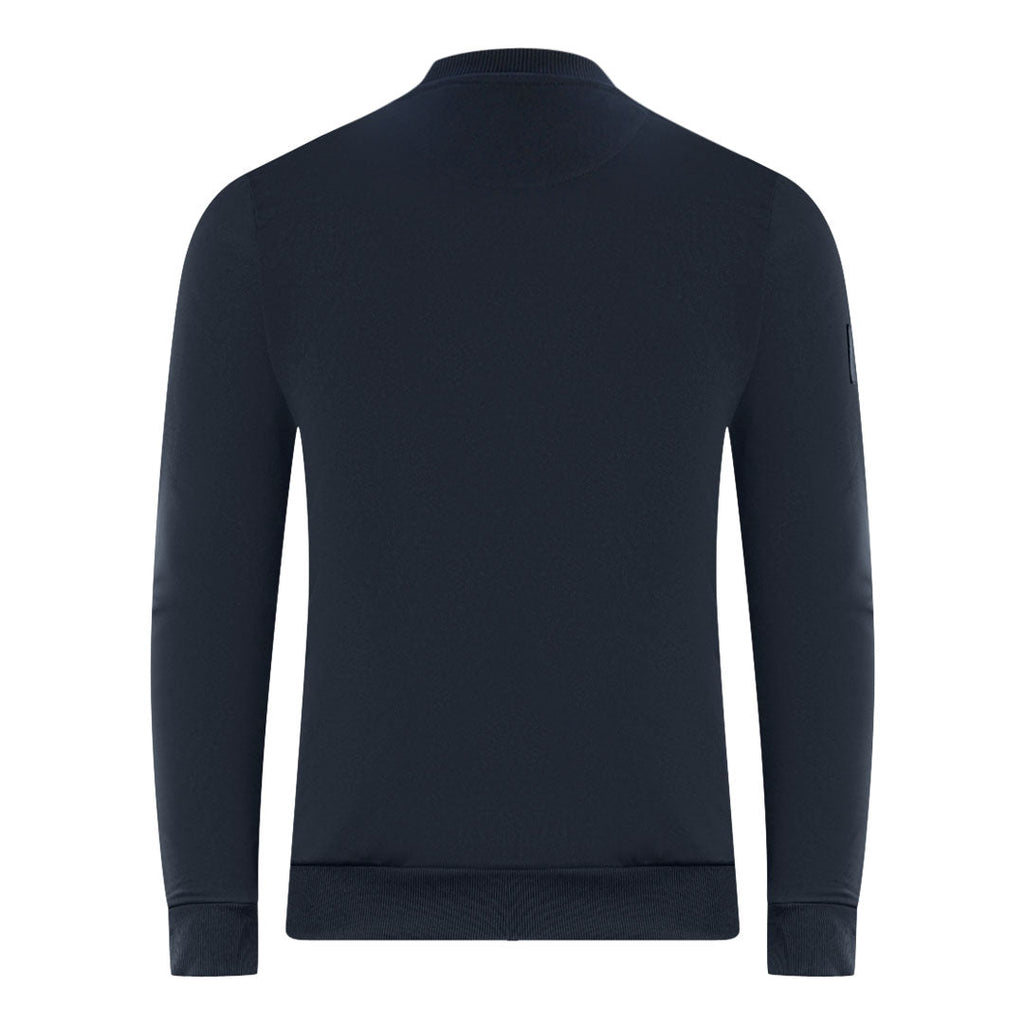 Lyle Scott Dark Navy Plain Jumper
