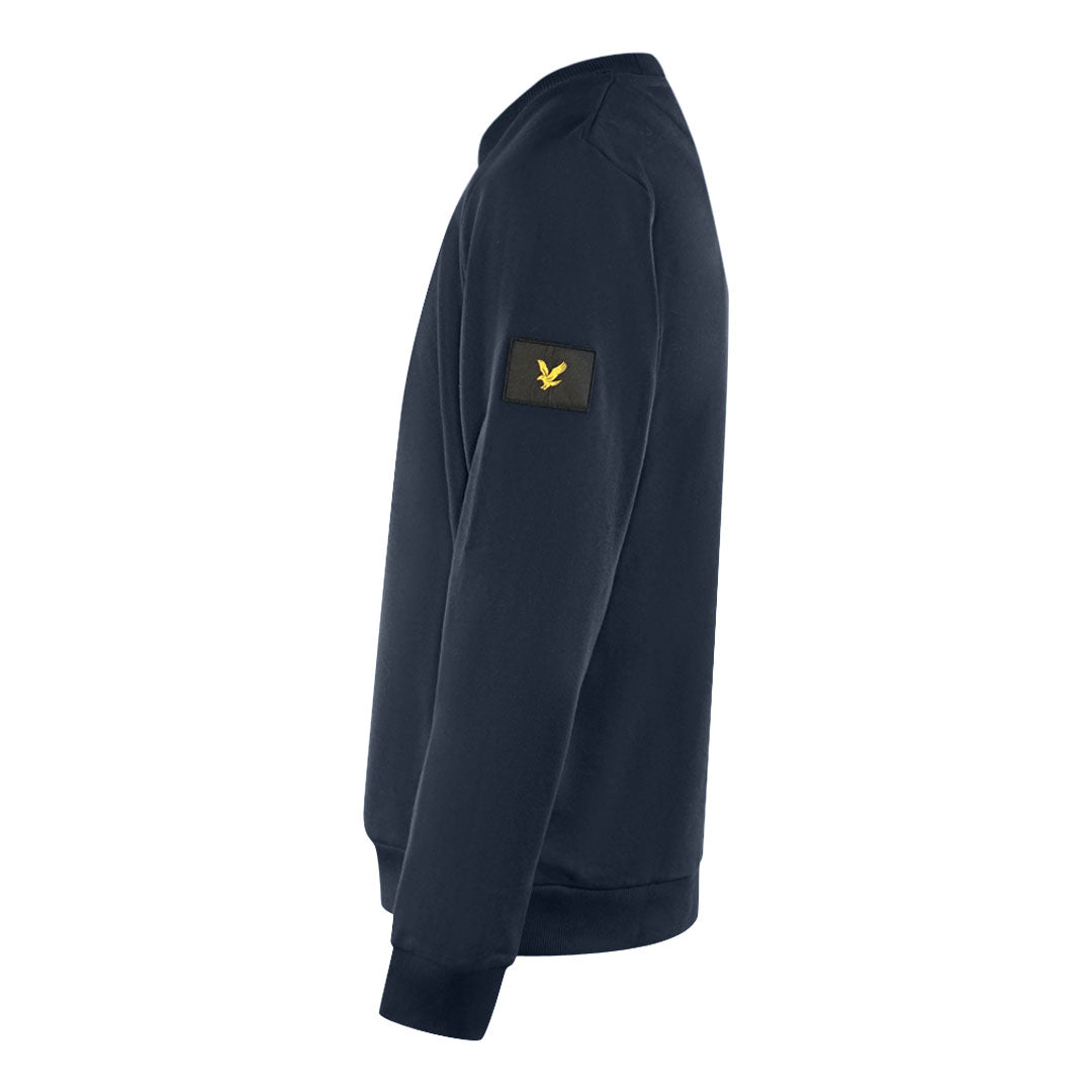 Lyle Scott Dark Navy Plain Jumper