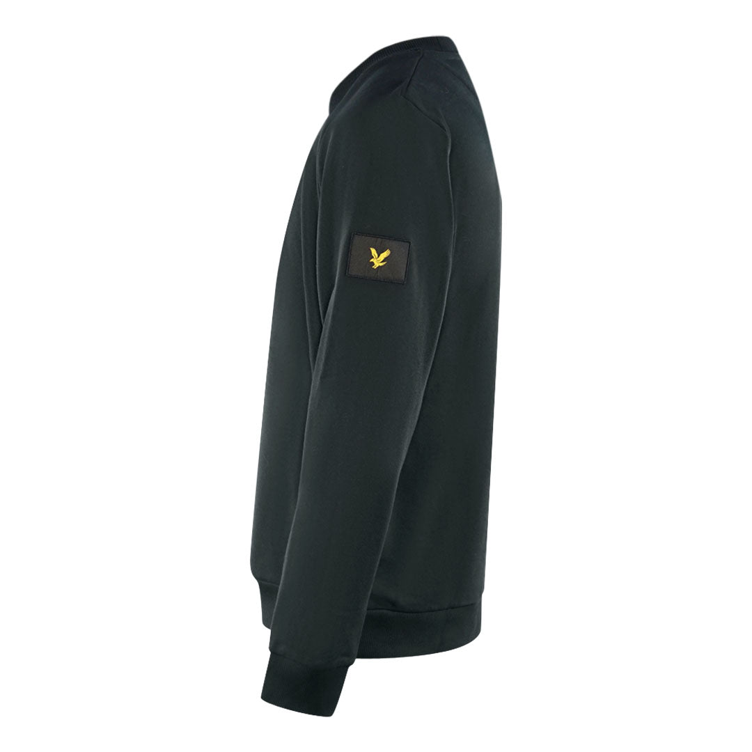 Lyle & Scott Black Plain Jumper ML1647V Z865