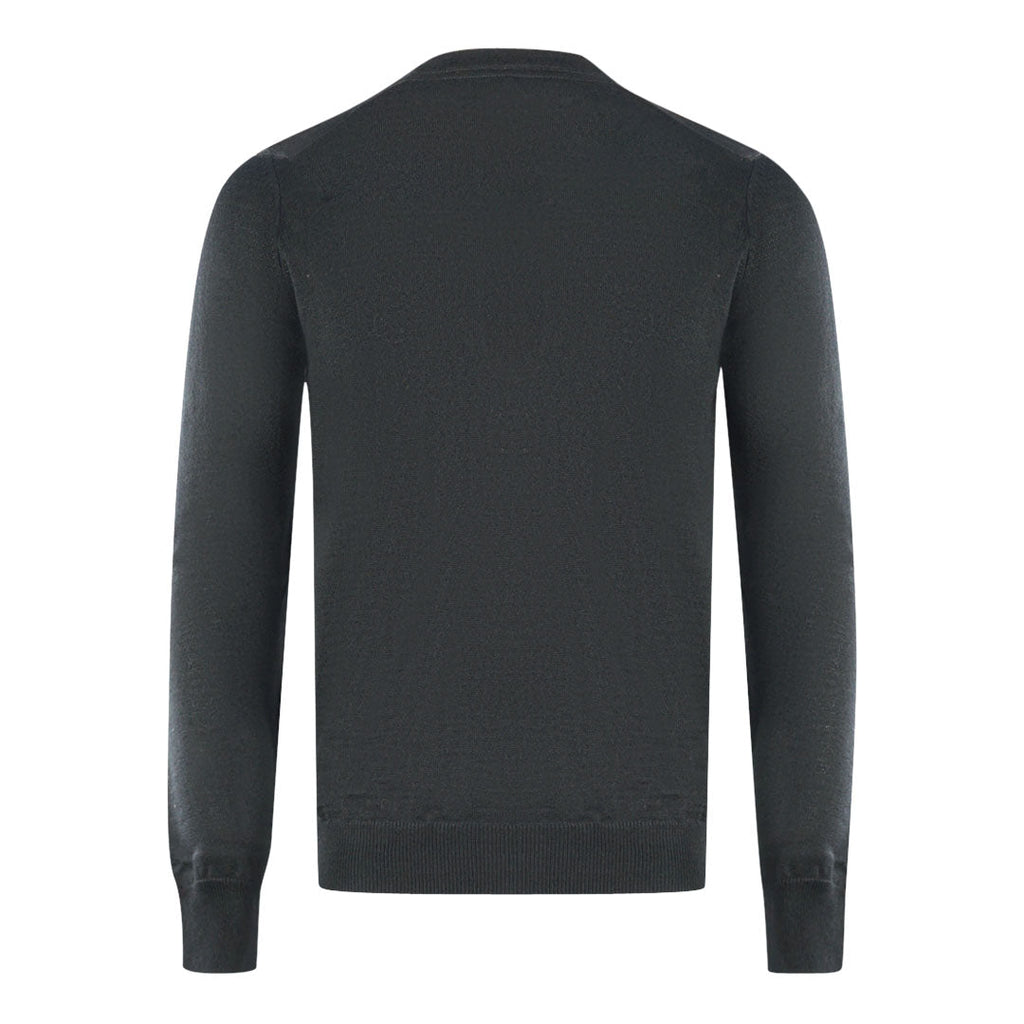 Lyle & Scott Black Plain Jumper ML1647V Z865