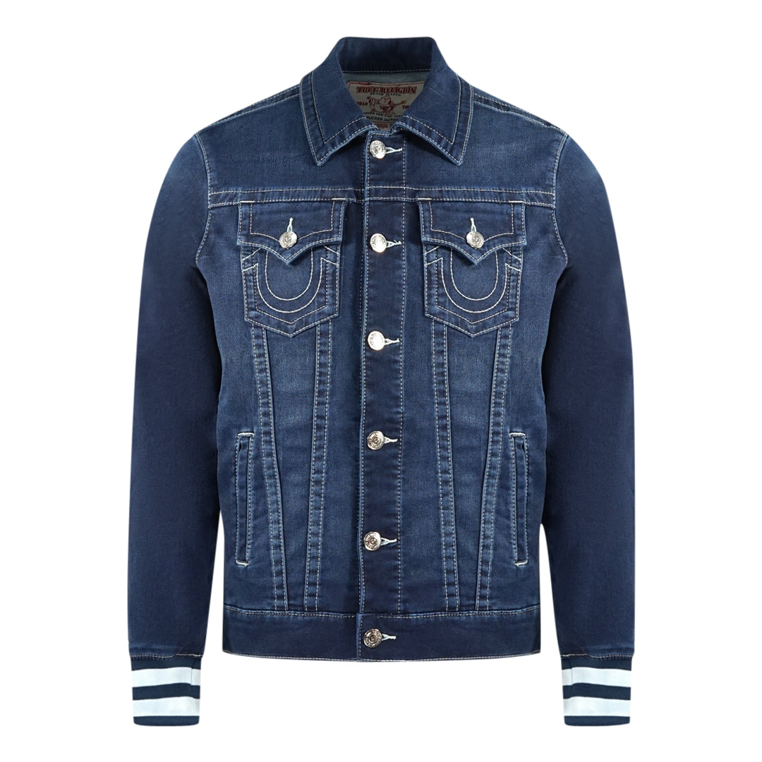 True Religion Blue Denim Jacket MY5H175TS