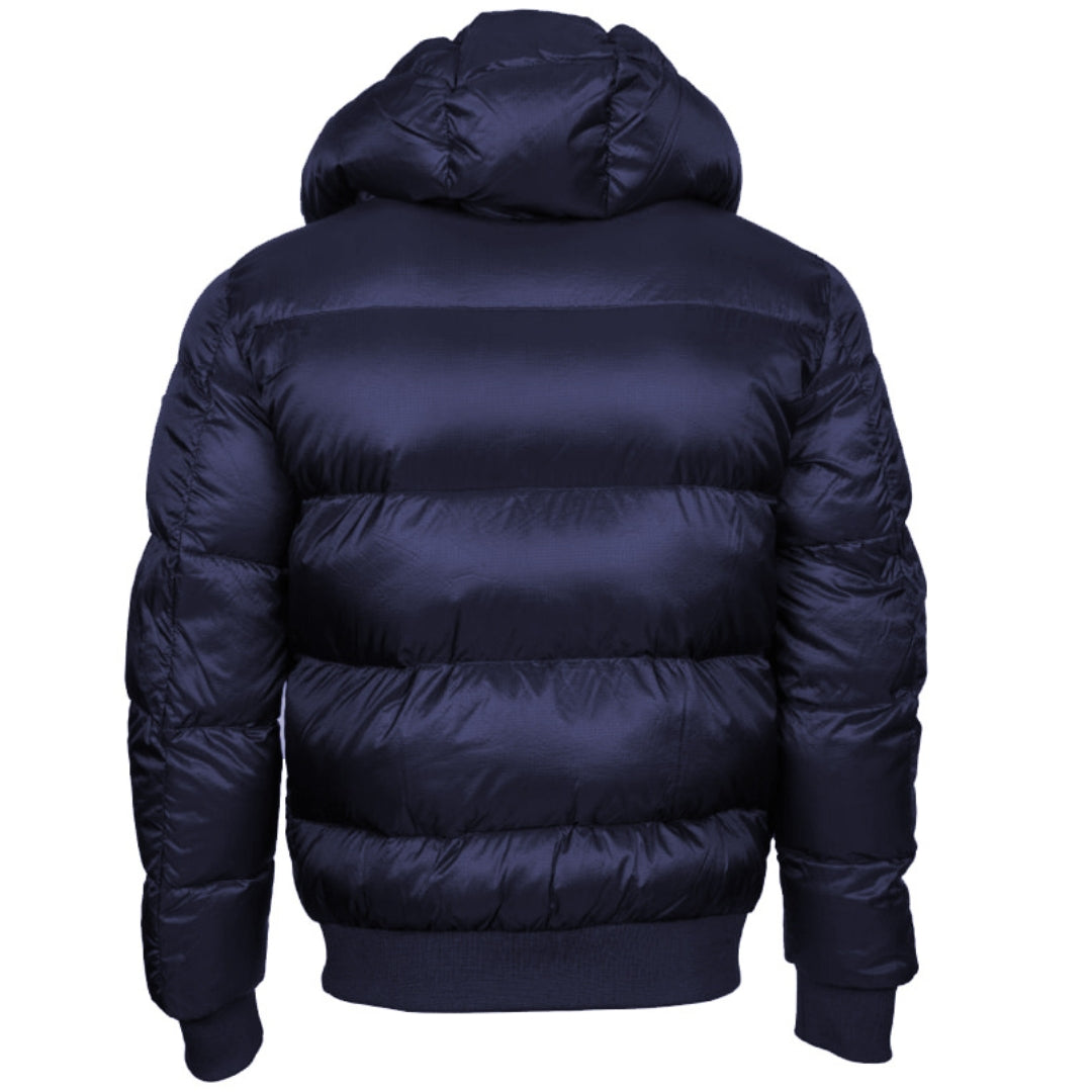 Armani Jeans Navy Blue Hooded Jacket